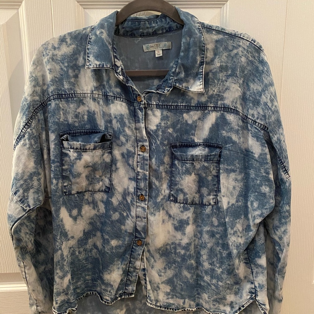 Love Fire Button Down
